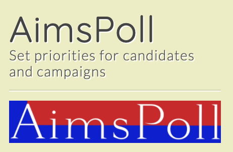 Aims Poll Logo.