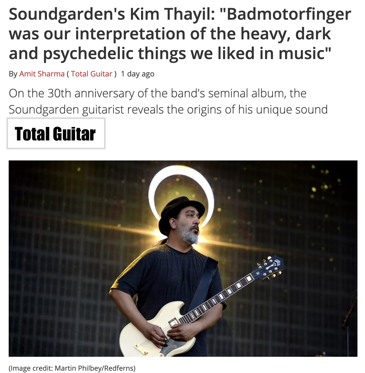 Kim Thayil, guitar god.