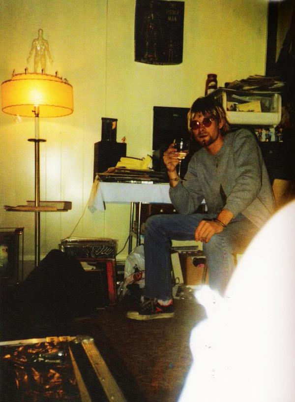 Kurt with wine glass.