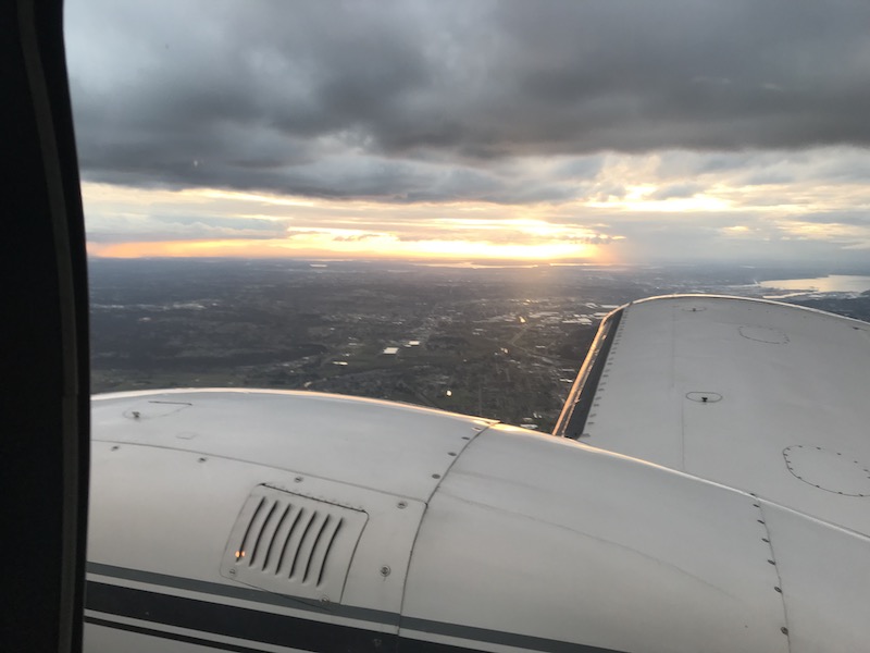 View from aircraft.