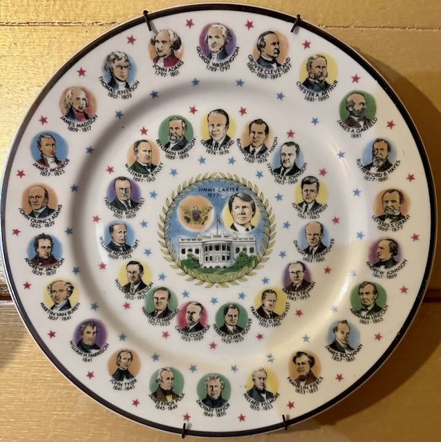 Presidential Plate.