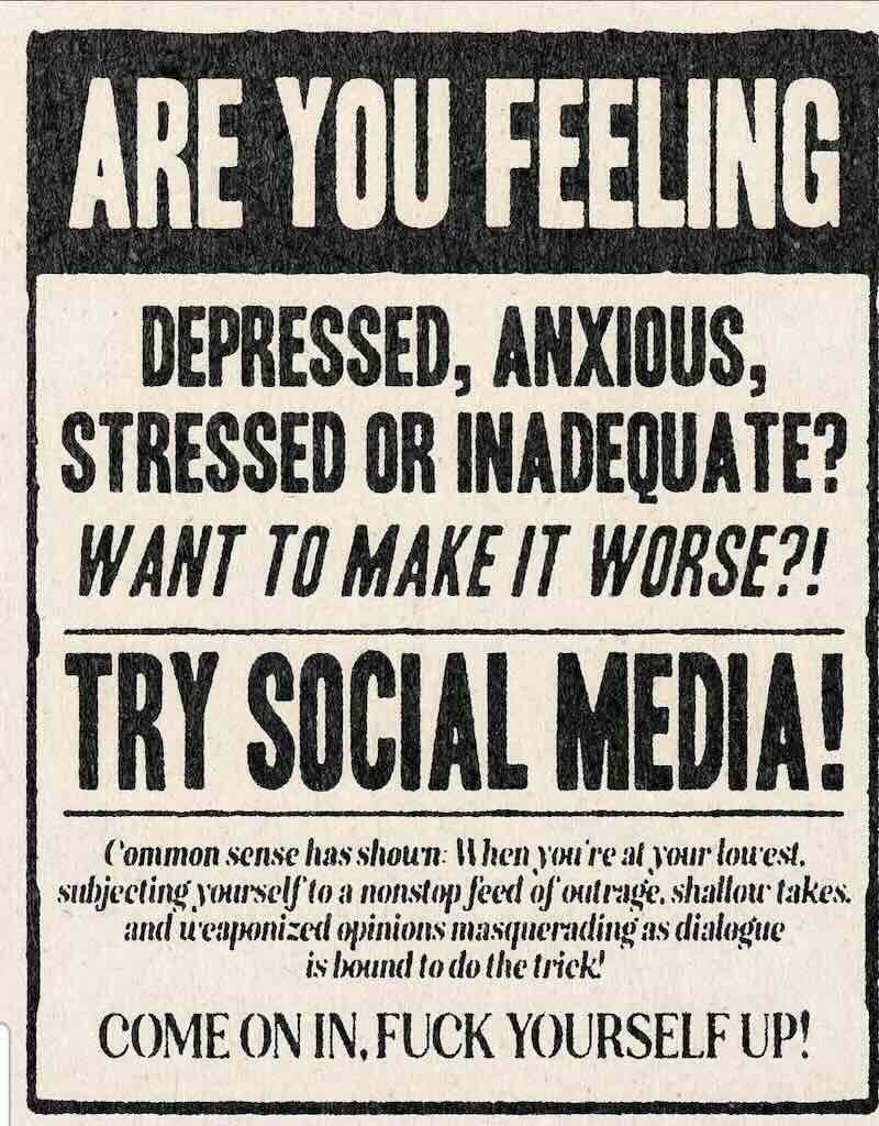 Social Media meme.